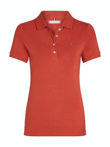 Polo's korte mouw rood Tommy Hilfiger