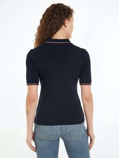 Polo's korte mouw navy Tommy Hilfiger