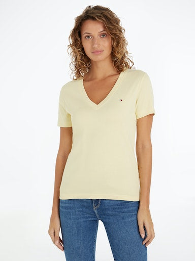 T-shirts korte mouw geel Tommy Hilfiger