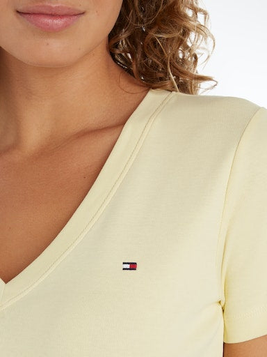 T-shirts korte mouw geel Tommy Hilfiger