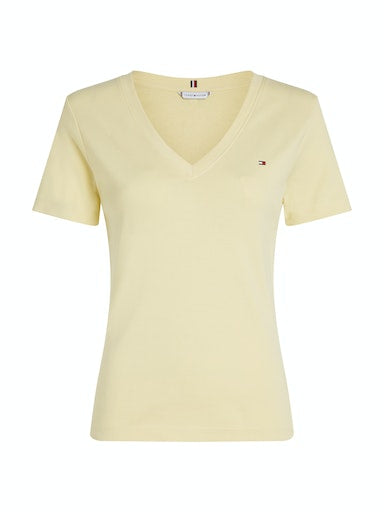 T-shirts korte mouw geel Tommy Hilfiger