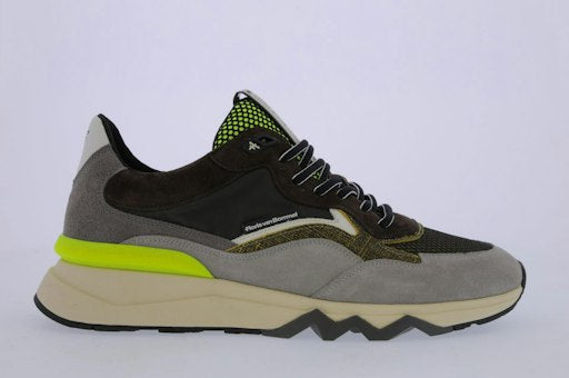 Sneakers geel Floris Van Bommel