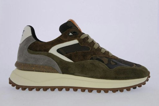 Sneakers bruin Floris Van Bommel