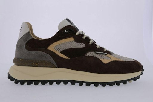 Sneakers bruin Floris Van Bommel