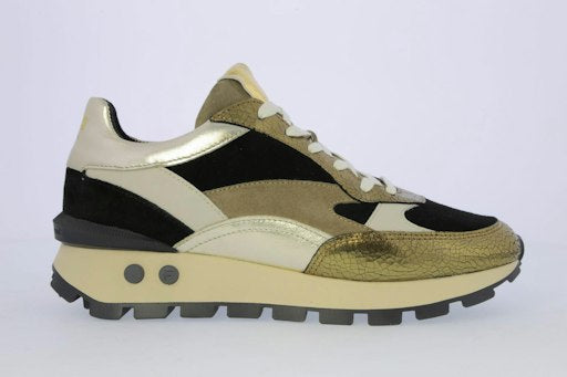 Sneakers goud Floris Van Bommel