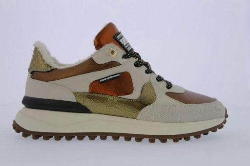 Sneakers goud Floris Van Bommel