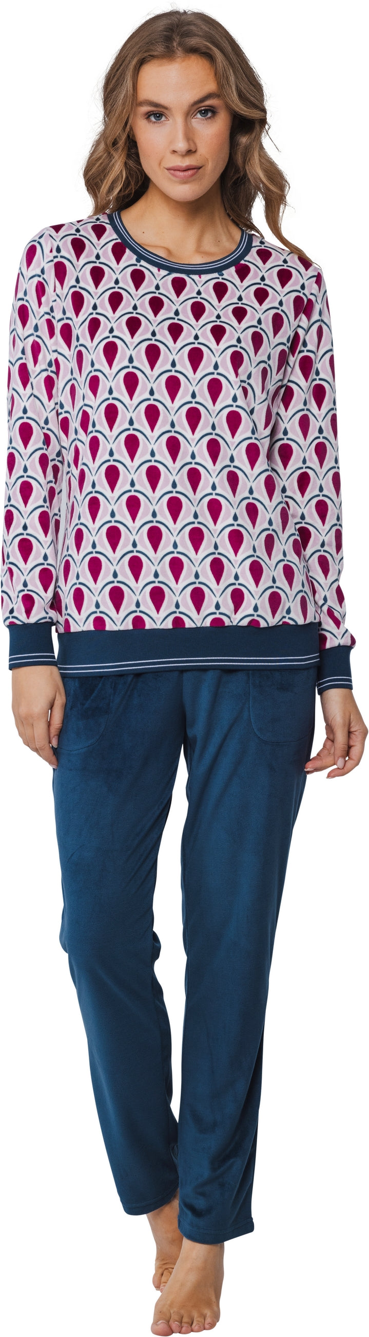 Pyjama's rood Pastunette