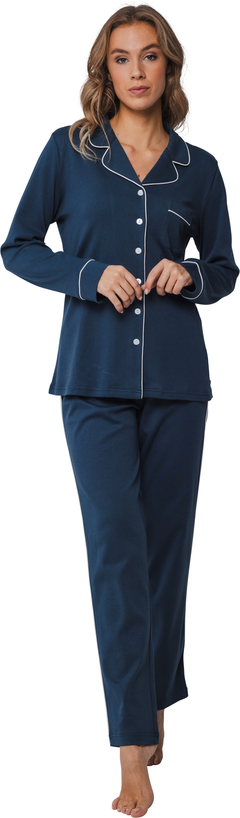 Pyjama's navy Pastunette