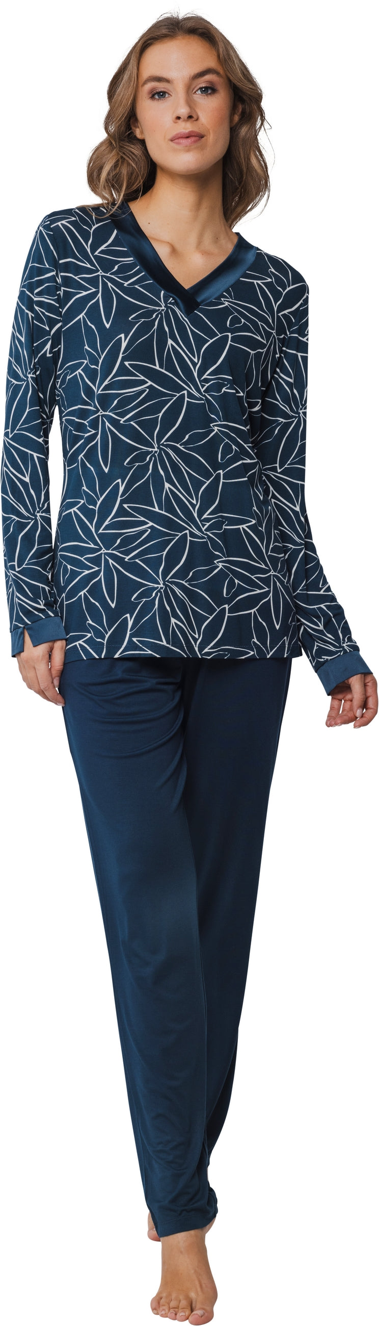Pyjama's navy Pastunette