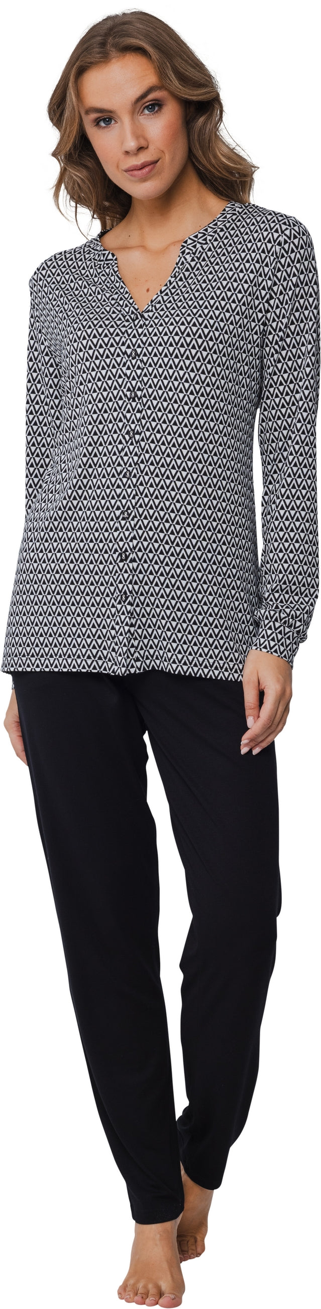 Pyjama's zwart Pastunette