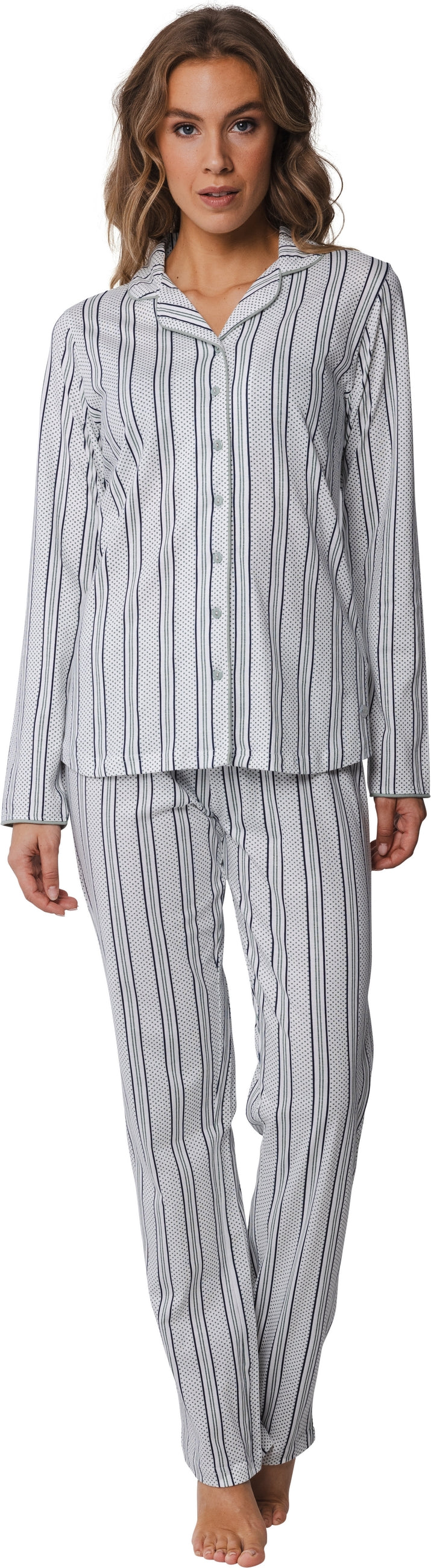 Pyjama's groen Pastunette