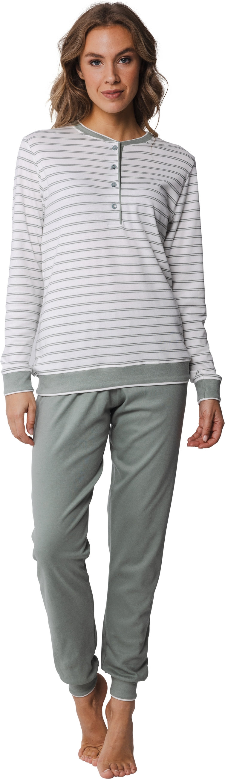 Pyjama's groen Pastunette