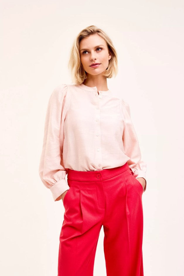 Blouses lange mouw roze CKS