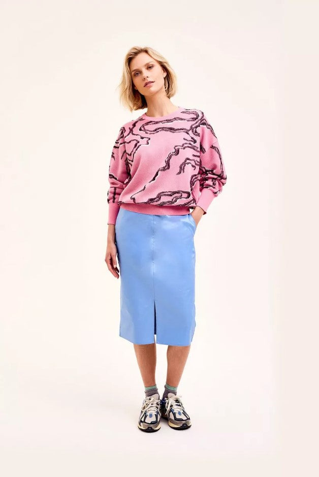 Rokken blauw CKS