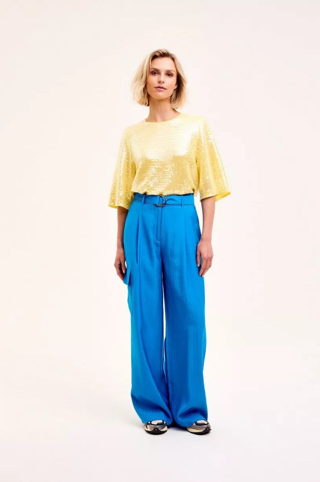 Broeken blauw CKS