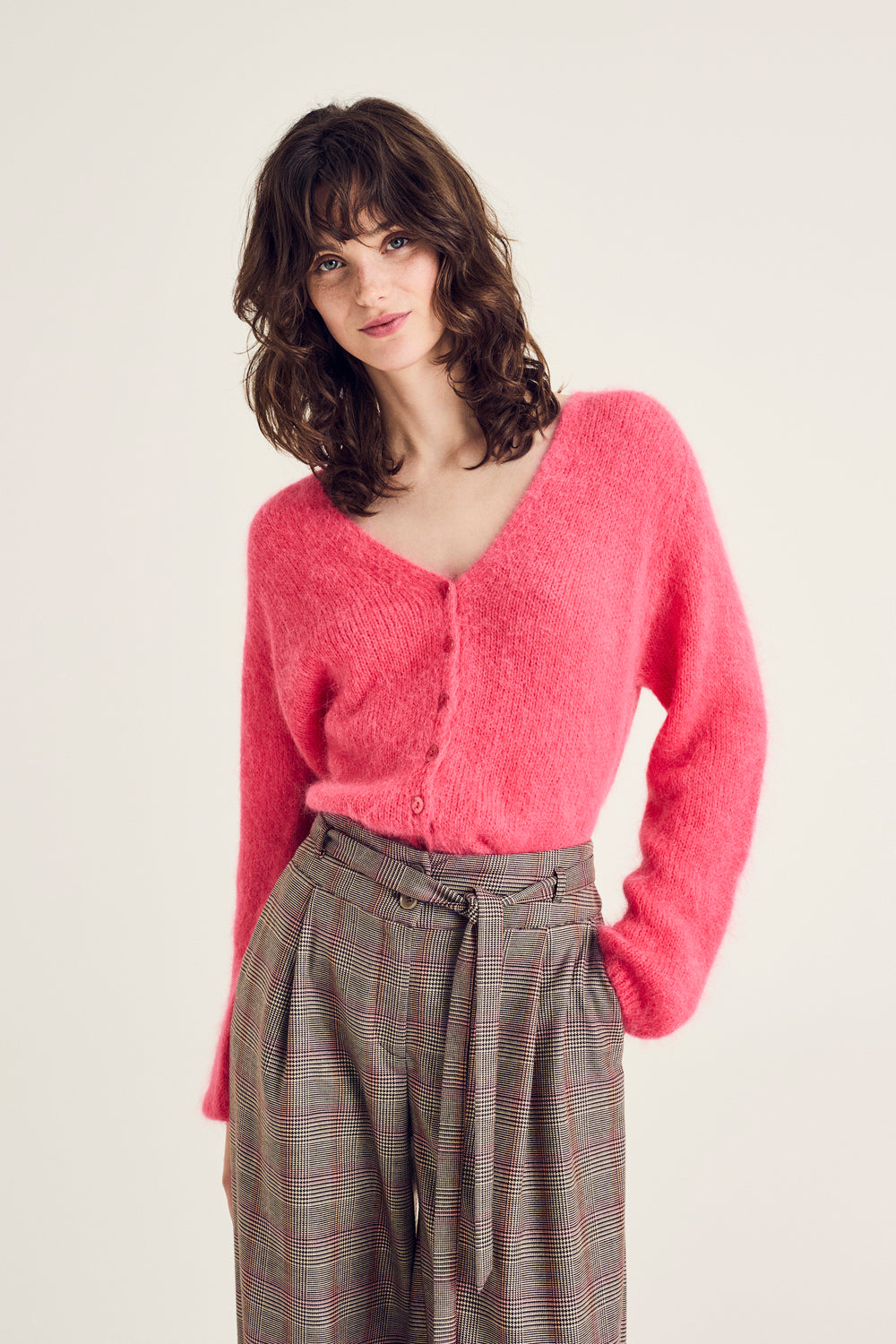 Cardigans roze Terre Bleue