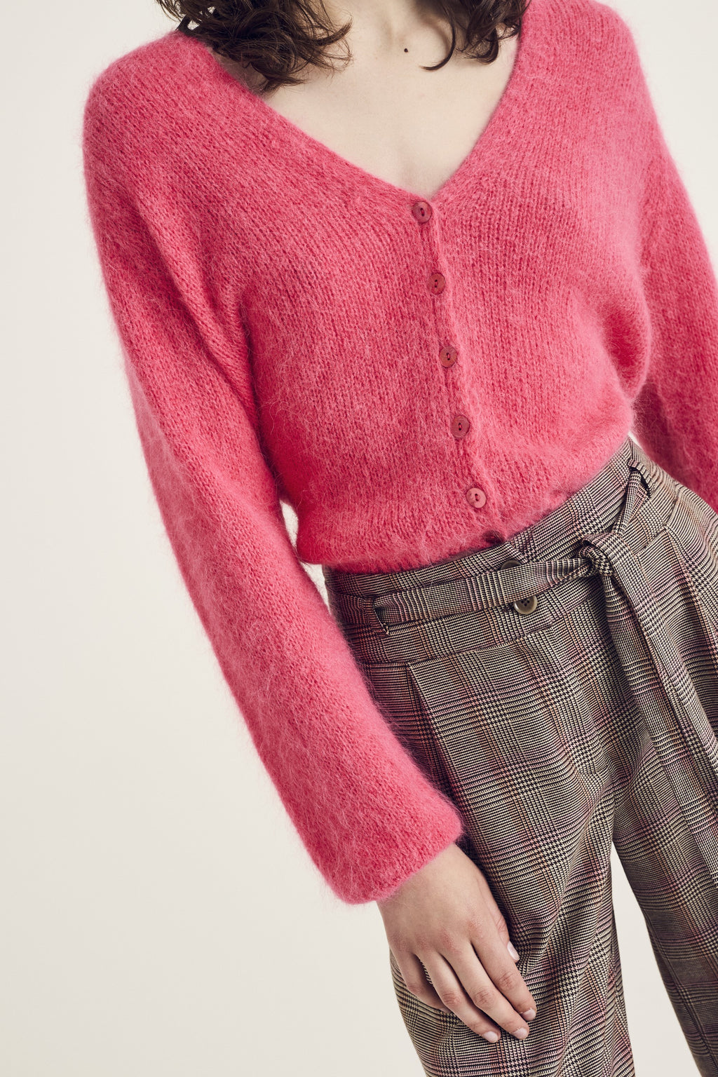 Cardigans roze Terre Bleue