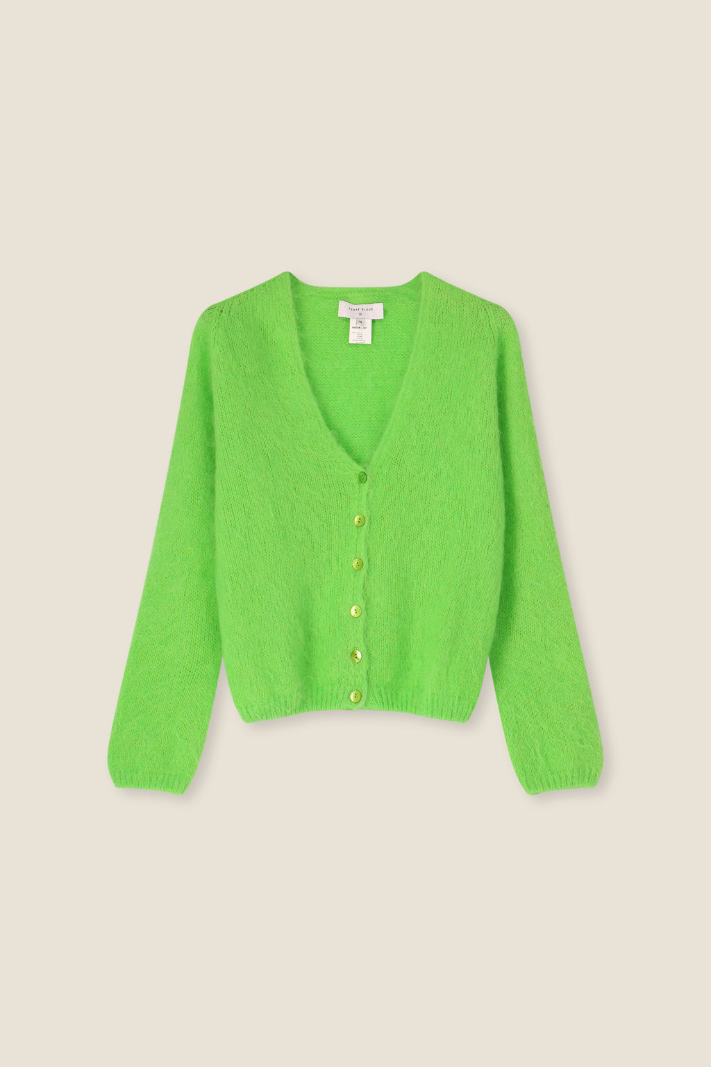 Cardigans groen Terre Bleue