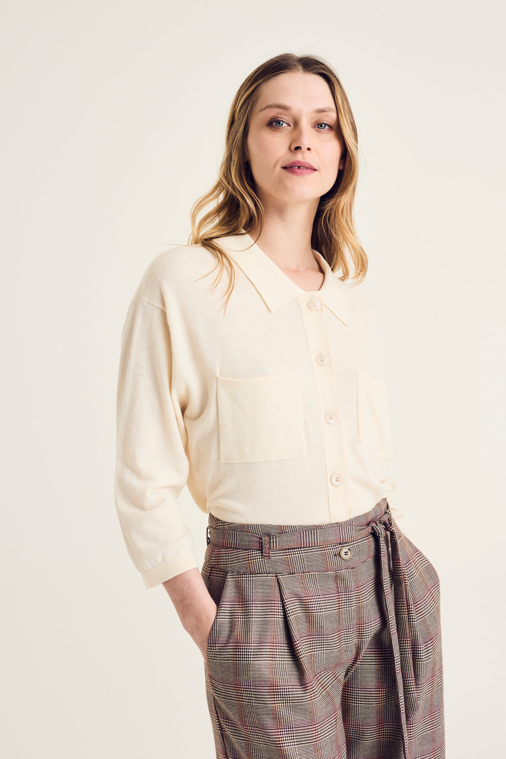Cardigans beige Terre Bleue