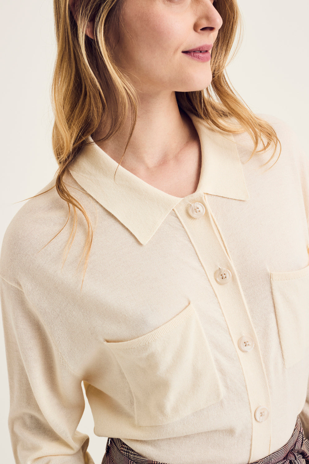Cardigans beige Terre Bleue
