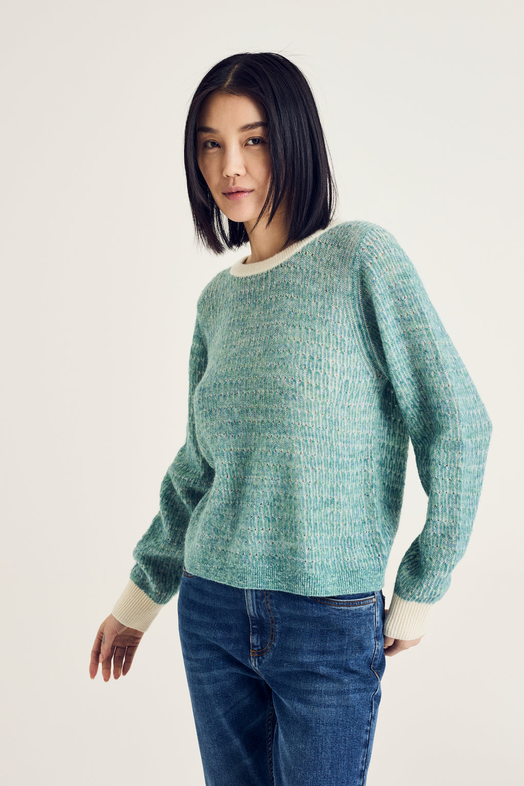 Pulls blauw Terre Bleue