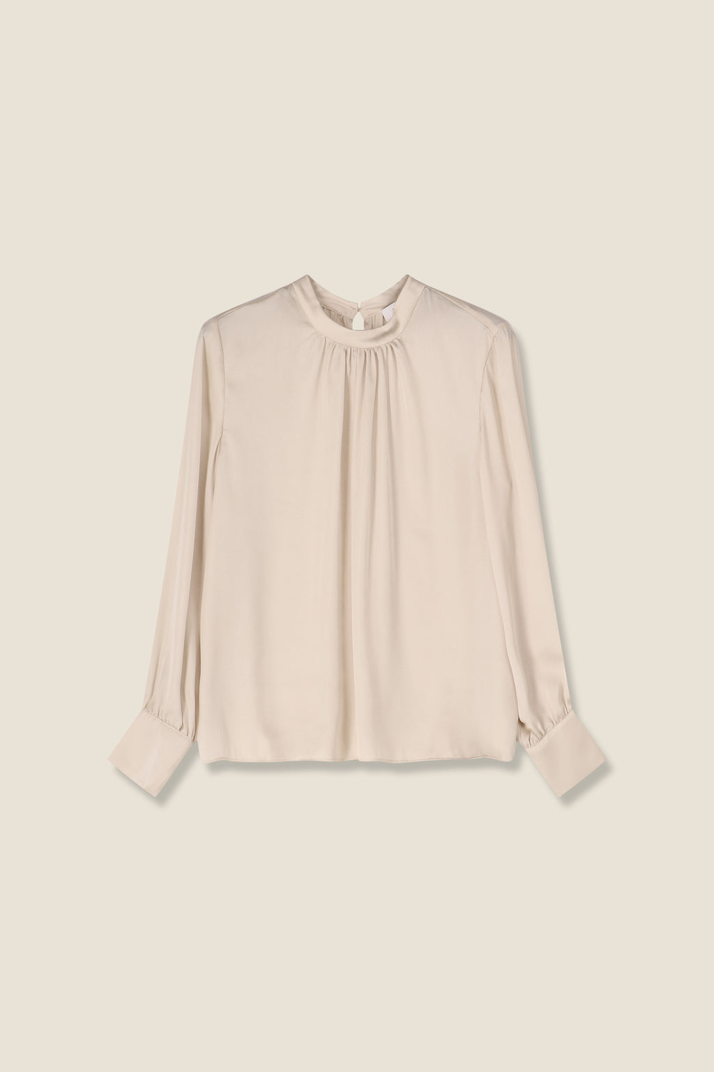 Blouses lange mouw beige Terre Bleue