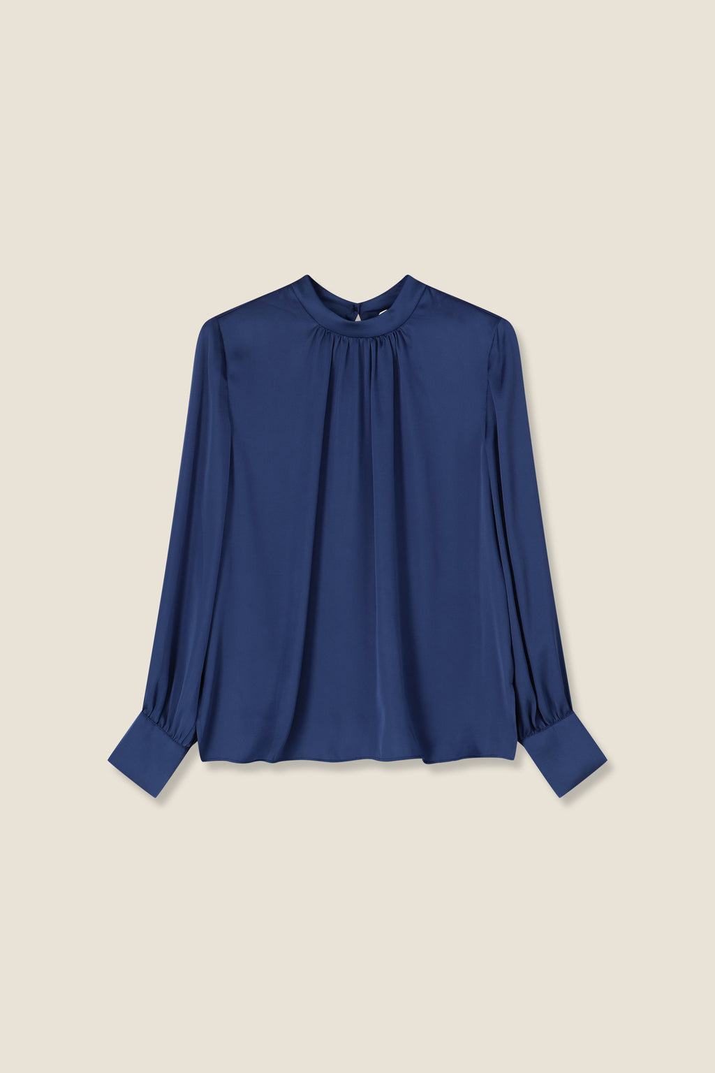 Blouses lange mouw blauw Terre Bleue