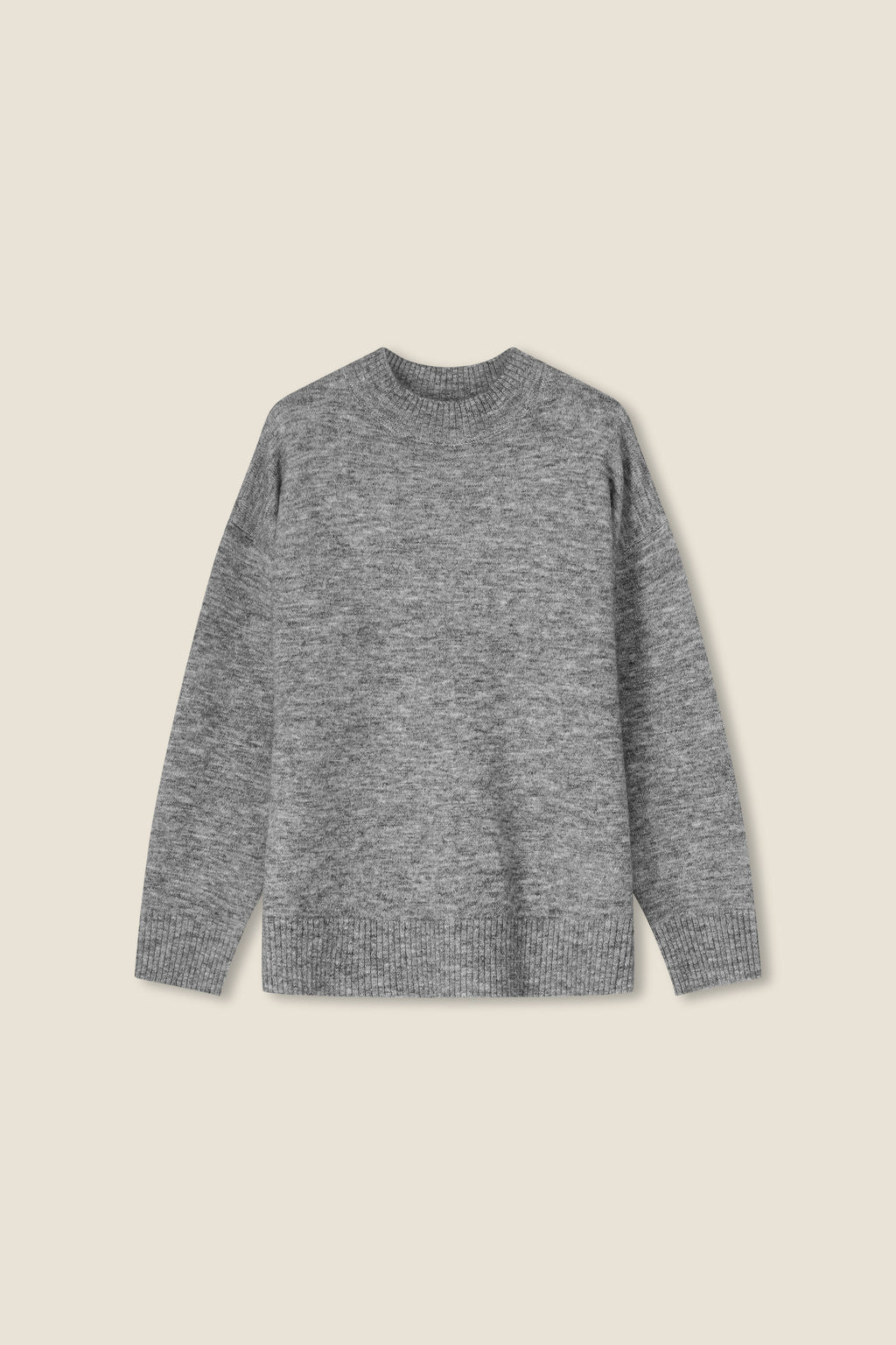 Pulls grijs Terre Bleue