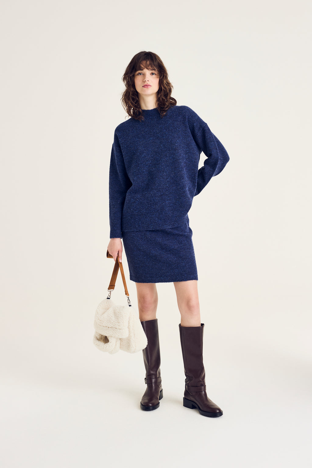Pulls blauw Terre Bleue