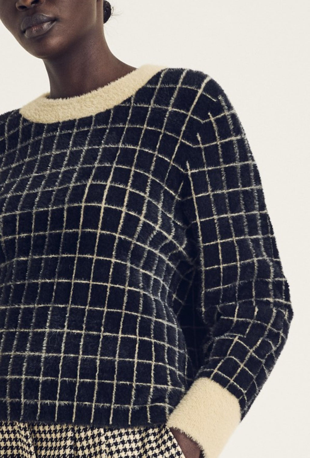 Pulls zwart Terre Bleue