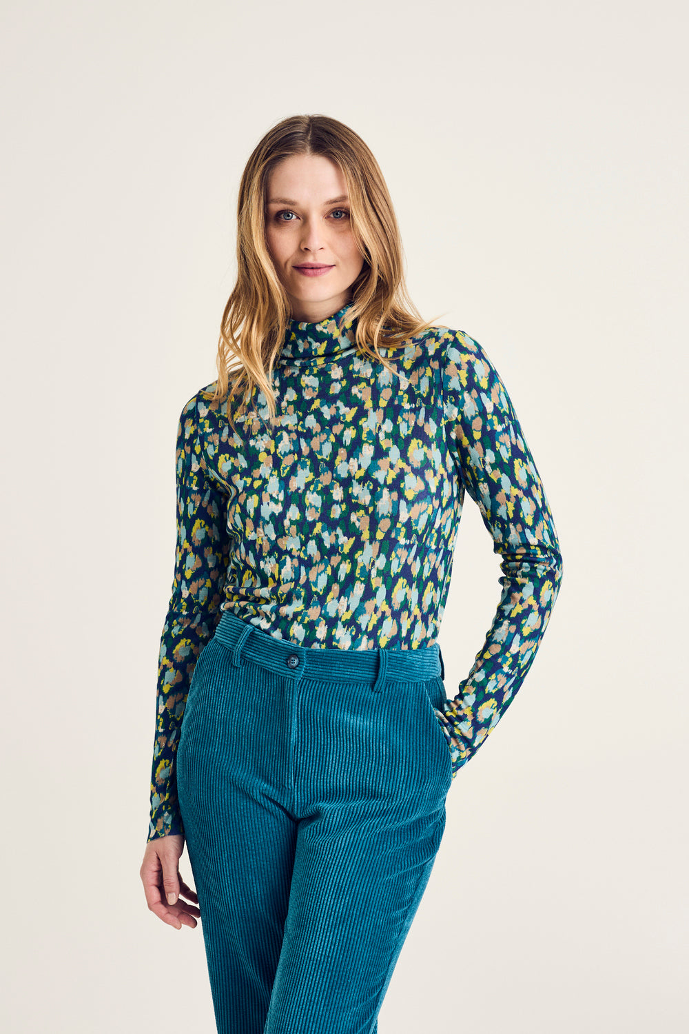 Pulls blauw Terre Bleue