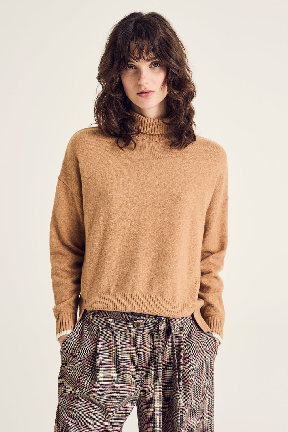 Pulls bruin Terre Bleue