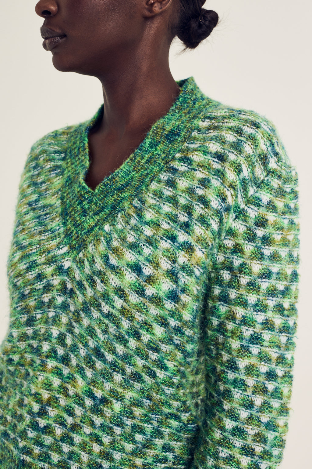 Pulls groen Terre Bleue