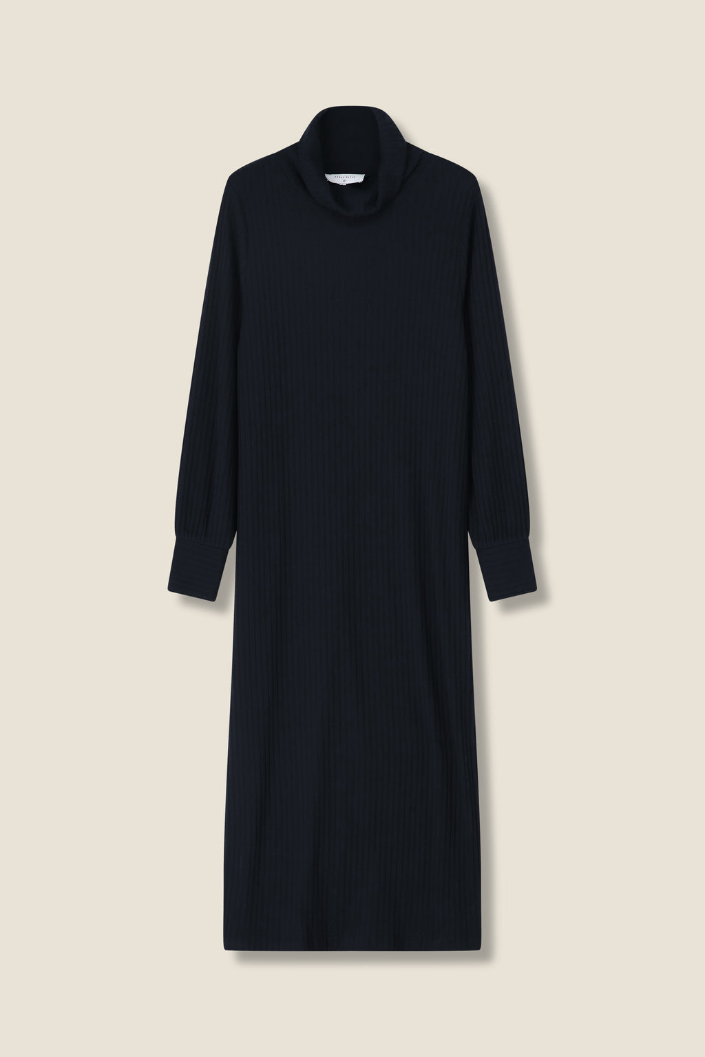 Jurken lange mouw navy Terre Bleue