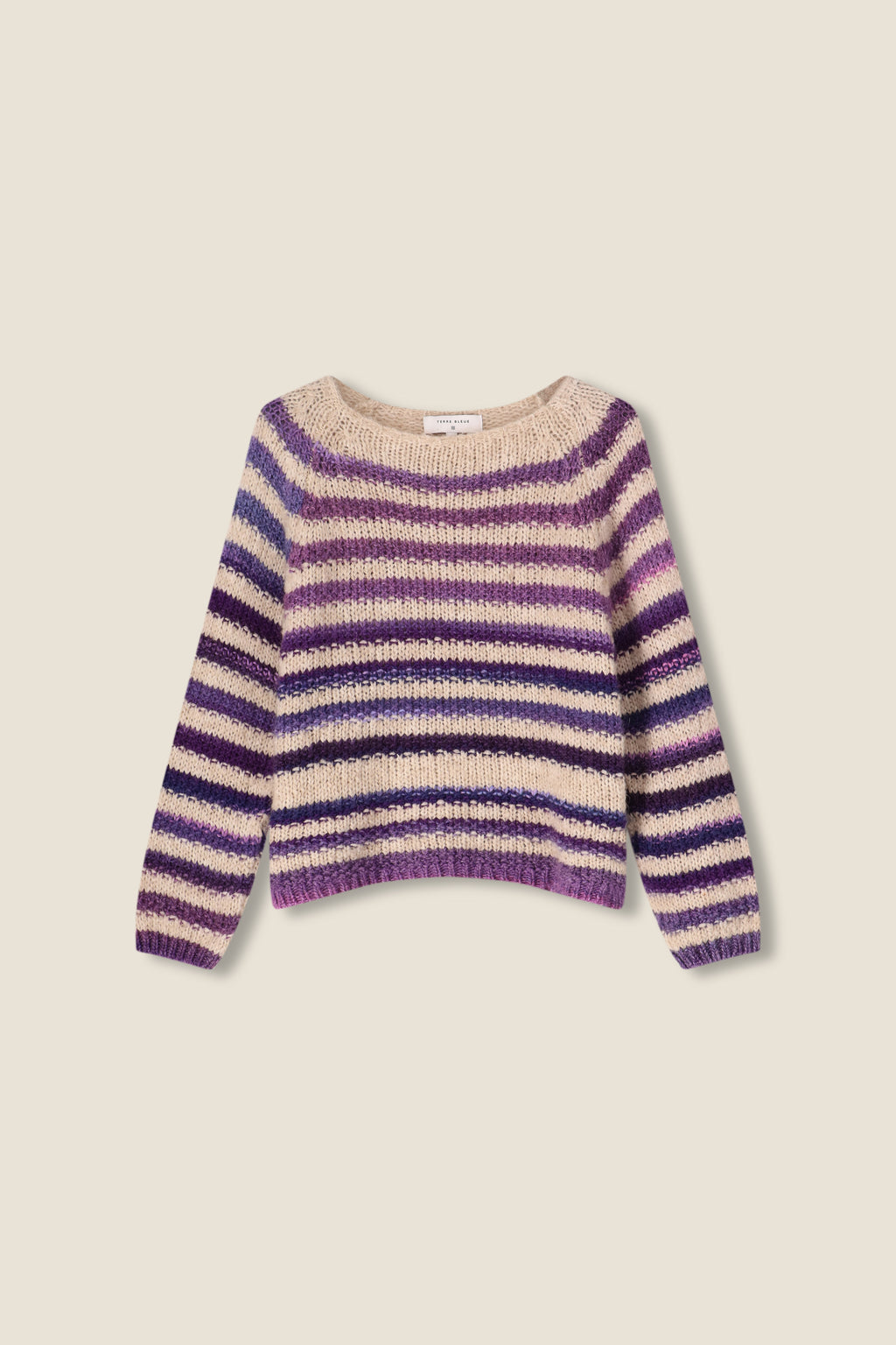 Pulls paars Terre Bleue