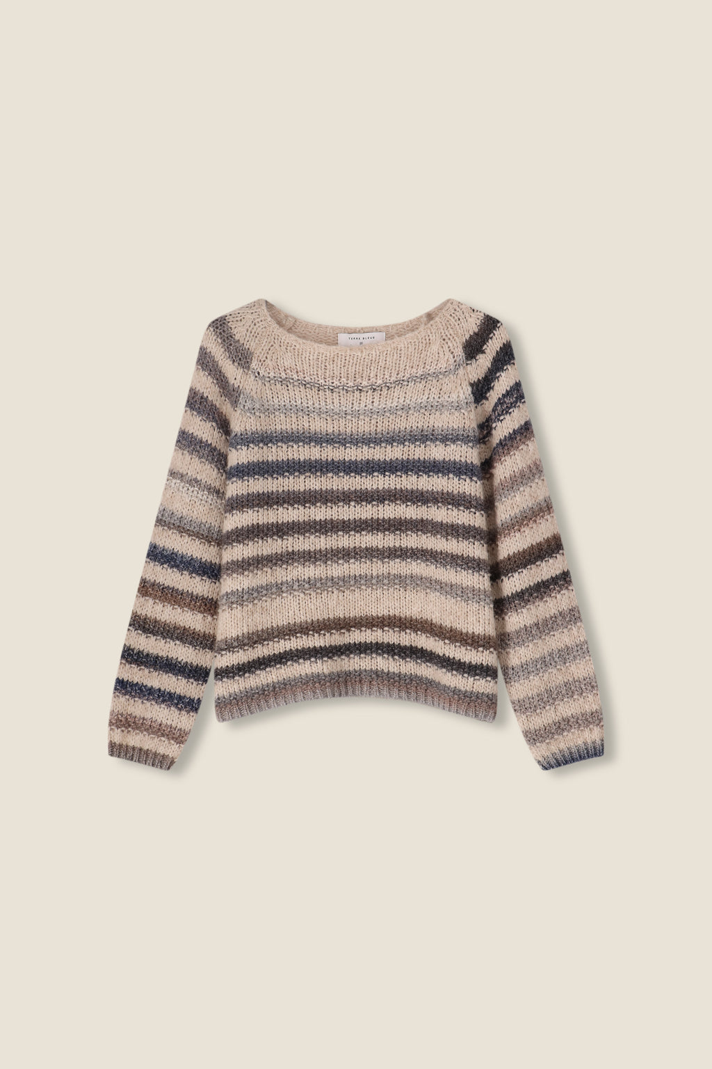 Pulls grijs Terre Bleue