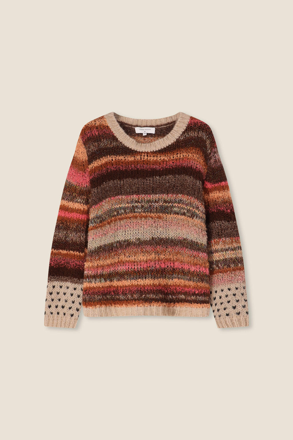 Pulls roze Terre Bleue
