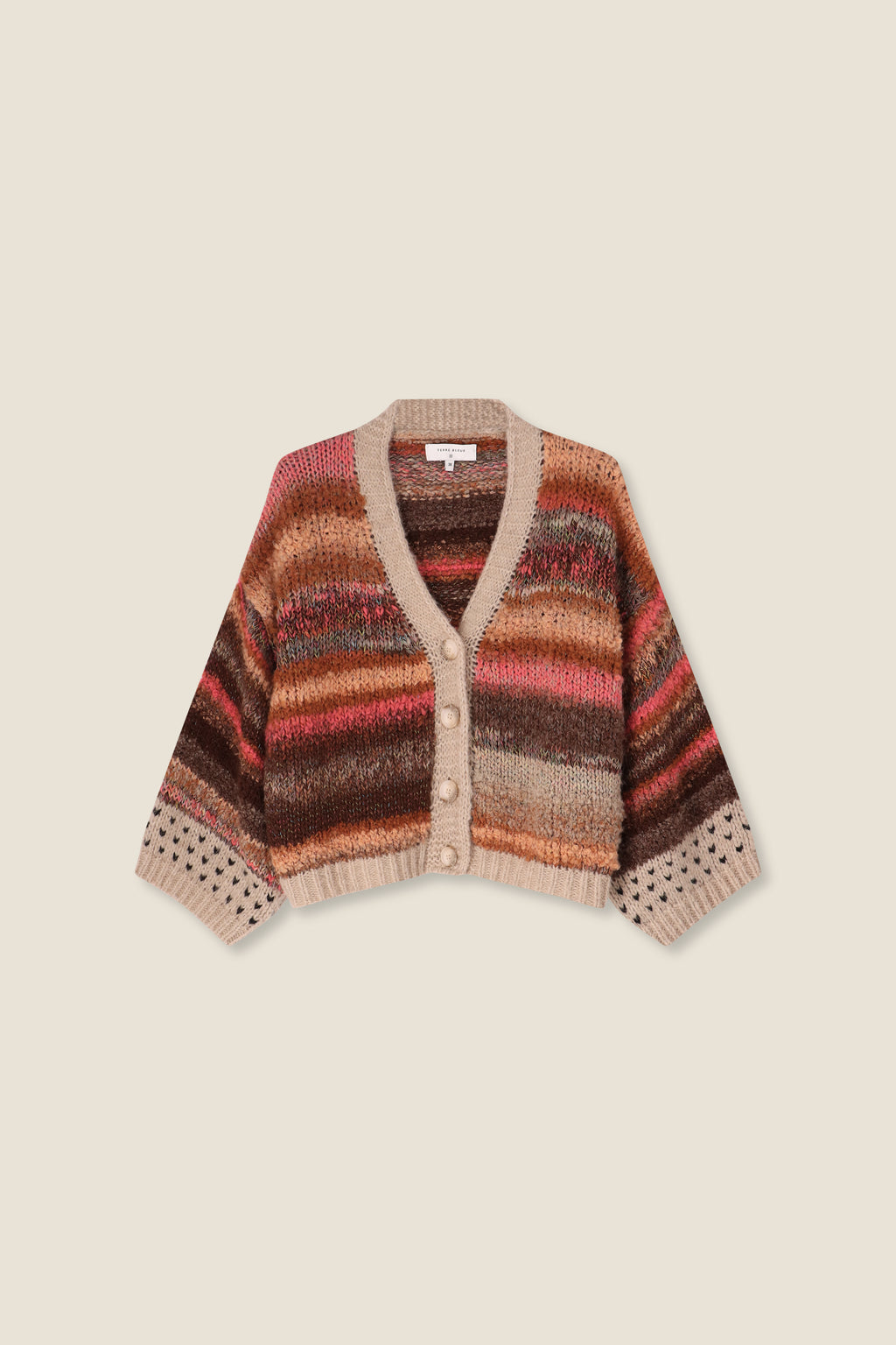 Cardigans roze Terre Bleue