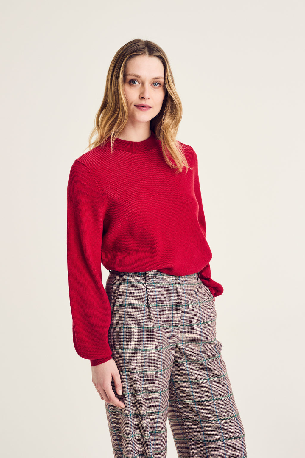 Pulls rood Terre Bleue