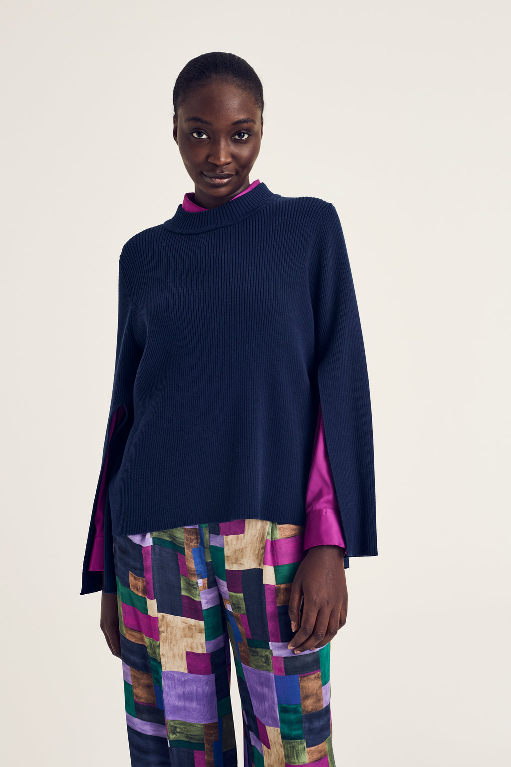 Pulls navy Terre Bleue
