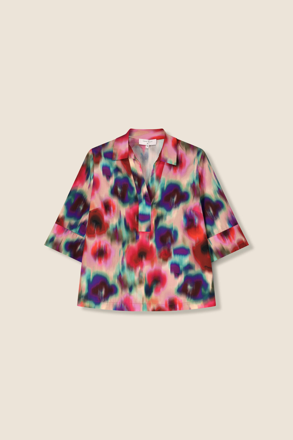 Blouses korte mouw multicolor Terre Bleue