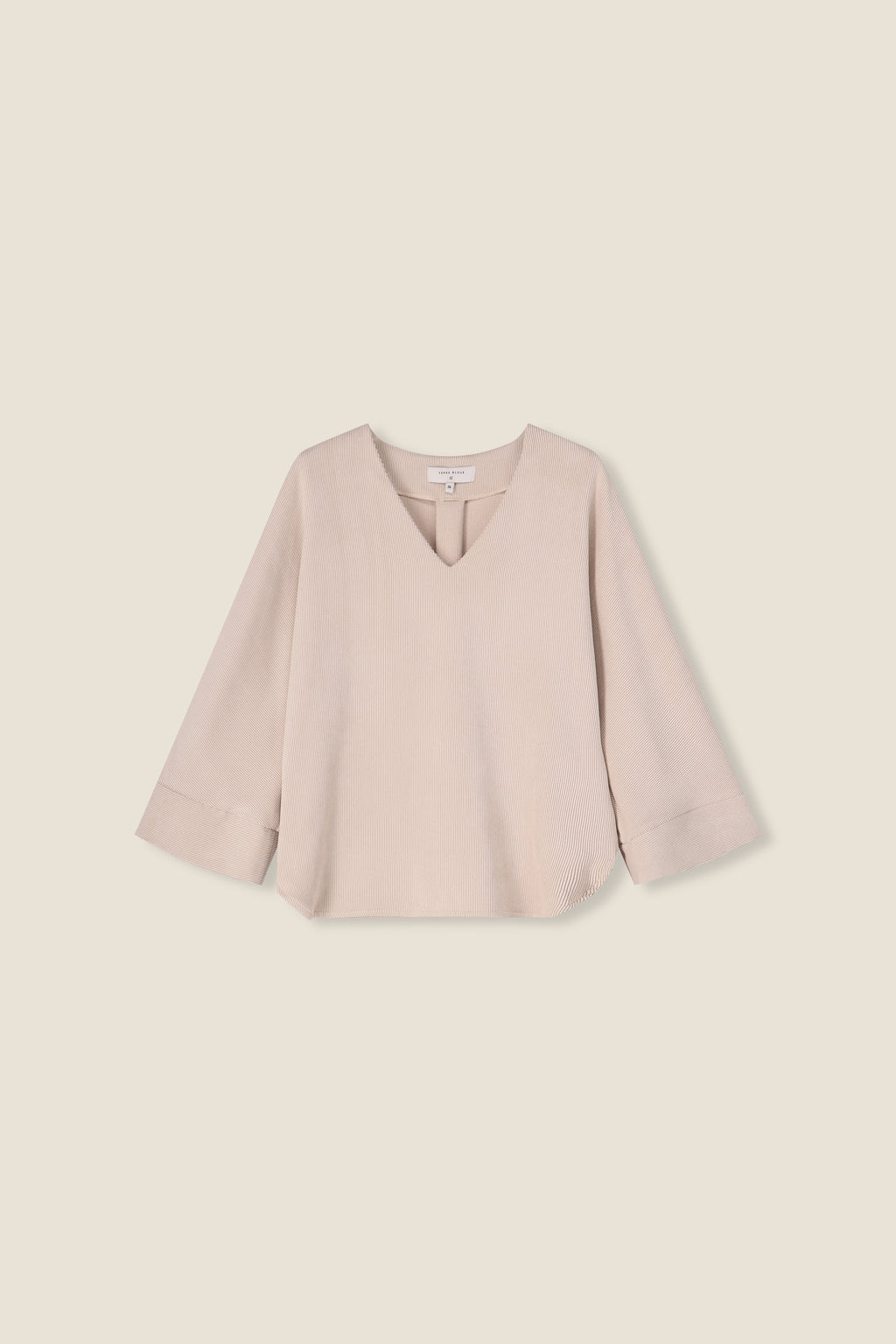 Blouses lange mouw beige Terre Bleue