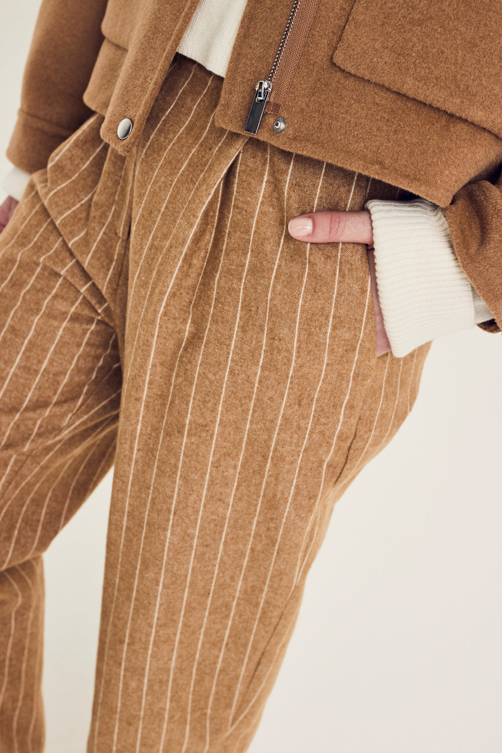 Broeken bruin Terre Bleue