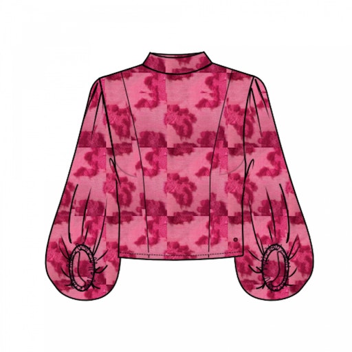 Blouses lange mouw rood Harper & Yve