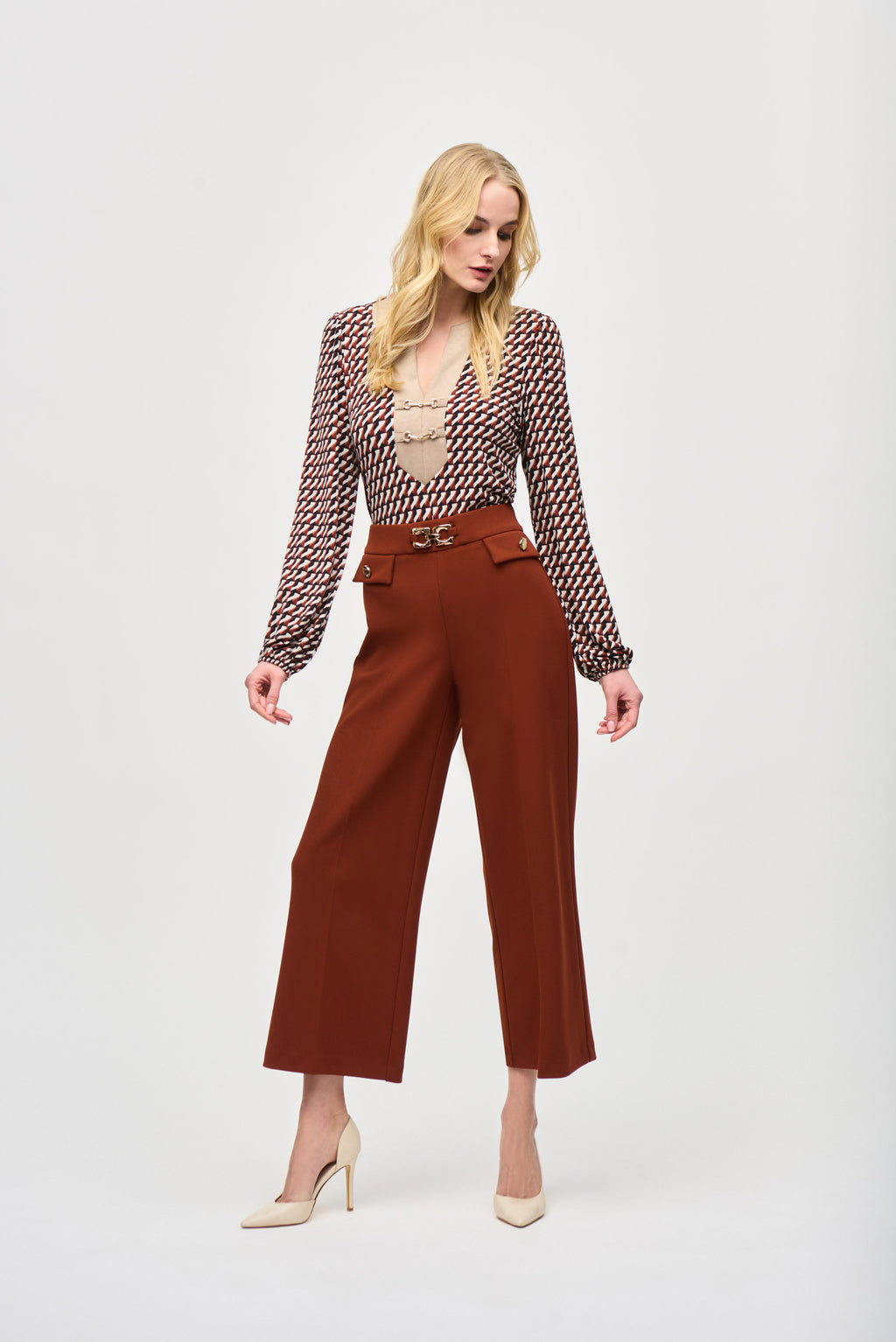 Blouses lange mouw multicolor Joseph Ribkoff