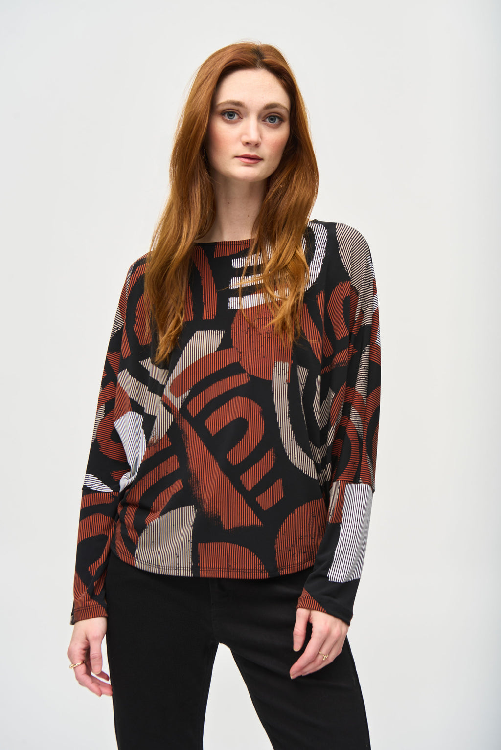 T-shirts lange mouw multicolor Joseph Ribkoff