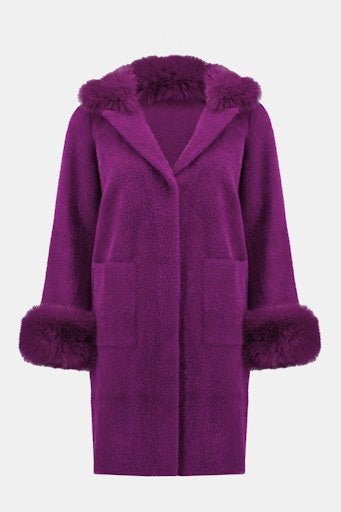 Mantels paars Joseph Ribkoff