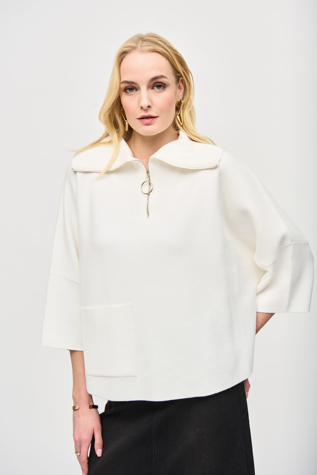 Blouses lange mouw wit Joseph Ribkoff