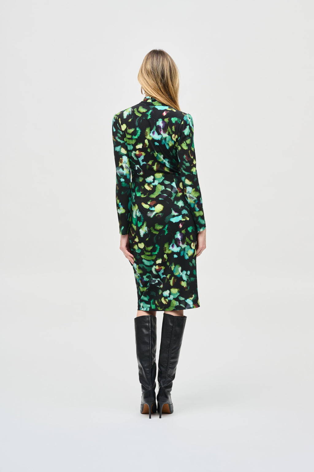 Jurken lange mouw multicolor Joseph Ribkoff