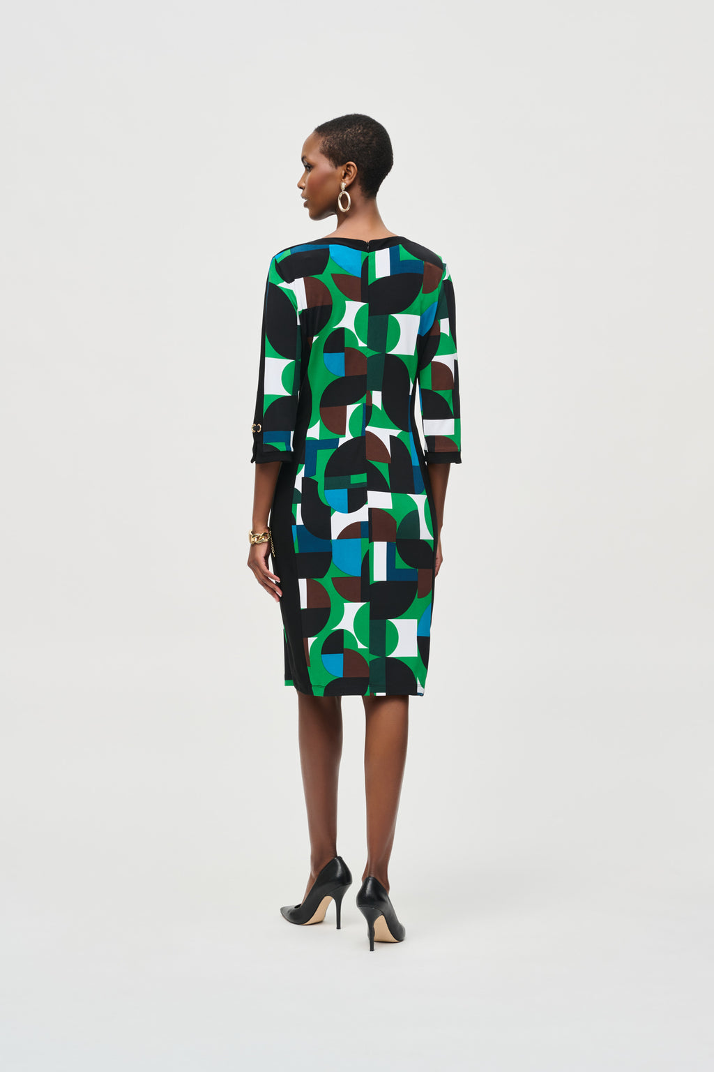 Jurken lange mouw multicolor Joseph Ribkoff